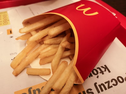 Check out McDonald's free large fries with an app download deal. 
