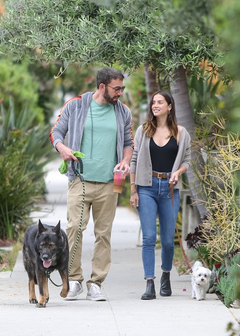 LOS ANGELES, CA - JULY 01: Ben Affleck and Ana de Armas are seen on July 01, 2020 in Los Angeles, Ca...