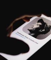 BRAZIL - 2021/03/01: In this photo illustration the Clubhouse logo seen displayed on a smartphone sc...