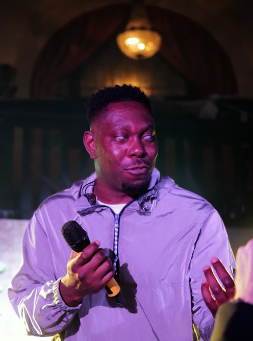 LONDON, ENGLAND - OCTOBER 20: In this image released on October 31, Dizzie Rascal performs during t...