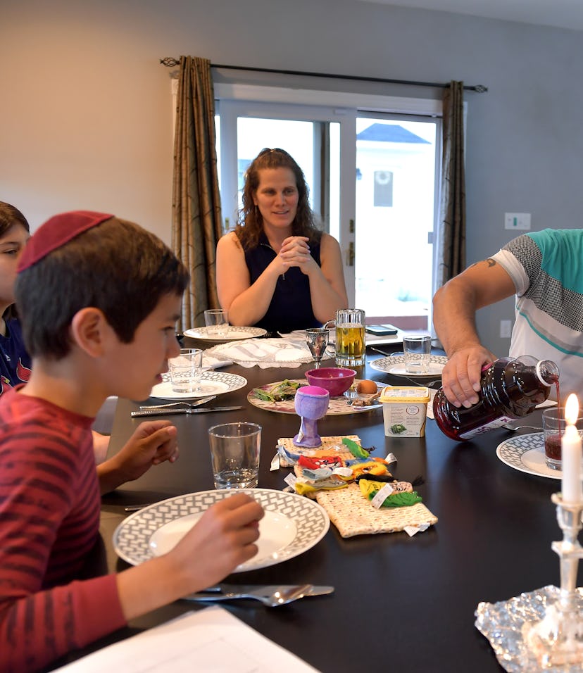 CLARK, NEW JERSEY - APRIL 08: (L-R) Jeremy Valencia, Daniel Valencia, Jennifer Valencia, Jhon Valenc...