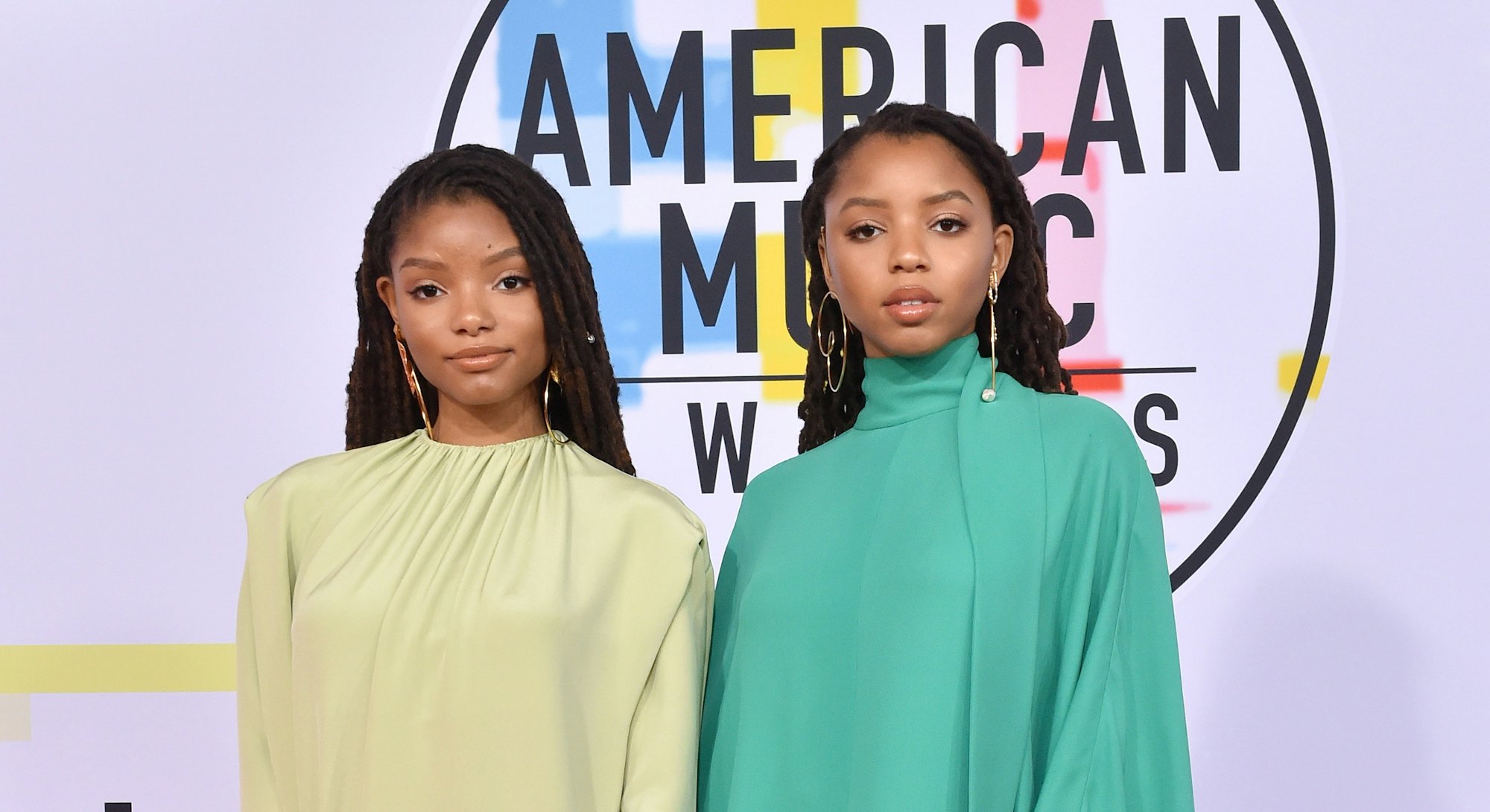 Chloe x Halle at the 2018 American Music Awards