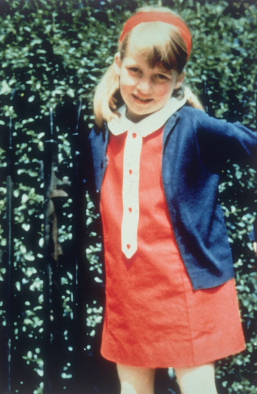 Princess Diana as a little girl.