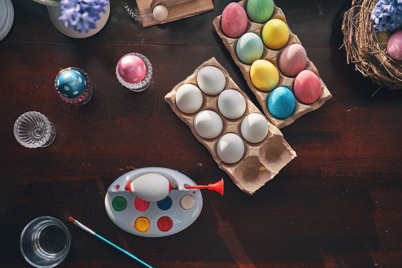Dyeing Easter eggs can be a fun, messy, and creative way to celebrate the season.