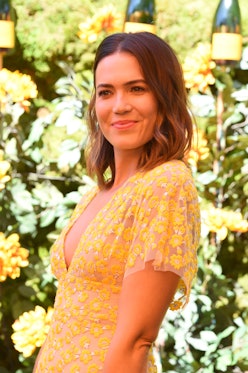 PACIFIC PALISADES, CALIFORNIA - OCTOBER 05: Mandy Moore attends the 10th Annual Veuve Clicquot Polo ...