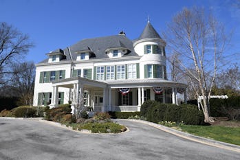 WASHINGTON, DC - MARCH 23: The residence of the Vice President is seen as Karen Pence, who is the wife of Vice President Mike Pence hosts a gathering of women service members in recognition of Women's History Month on the grounds of the United States Naval Observatory on Thursday March 23, 2017 in Washington, DC. (Photo by Matt McClain/The Washington Post via Getty Images)