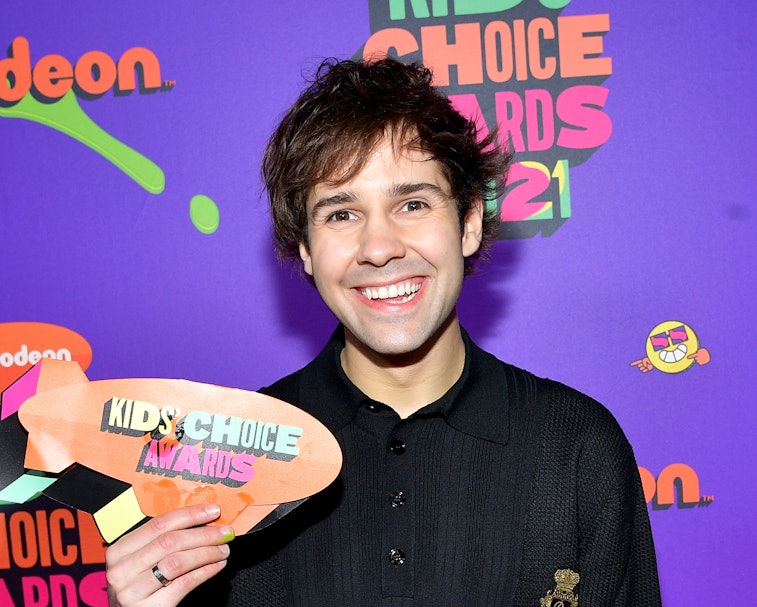 SANTA MONICA, CALIFORNIA - MARCH 13: In this image released on March 13, David Dobrik attends Nickel...