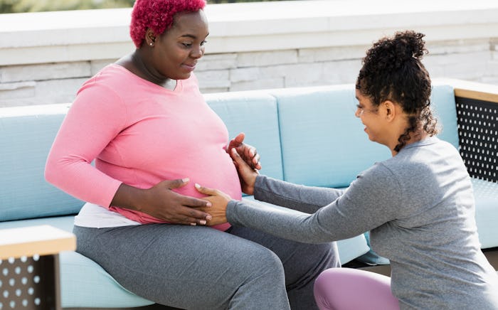 The signs that your baby has dropped can be very physical.