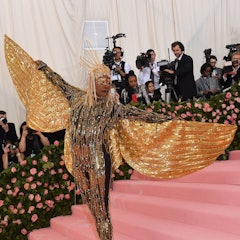 US actor Billy Porter arrives for the 2019 Met Gala at the Metropolitan Museum of Art on May 6, 2019...