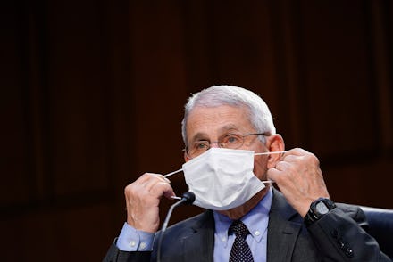 WASHINGTON, DC - MARCH 18: Dr. Anthony Fauci, director of the National Institute of Allergy and Infe...