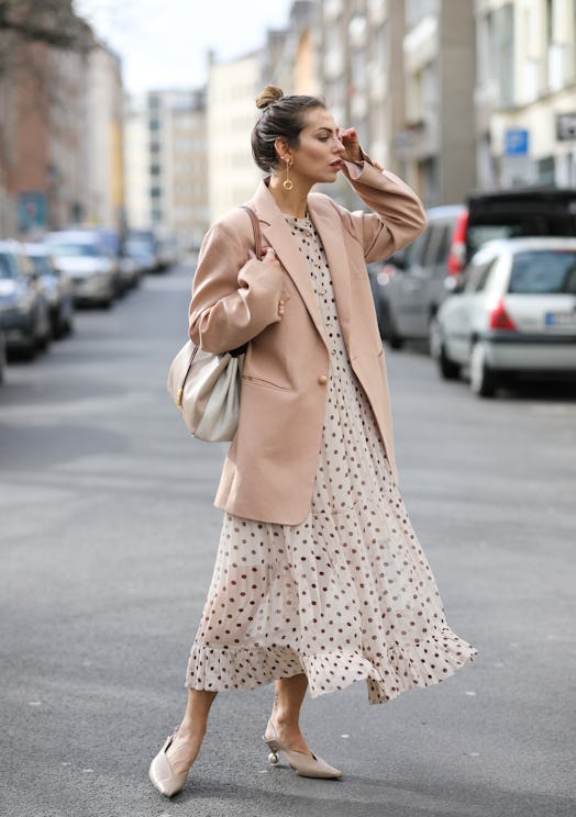 How To Style Sheer Dresses For Spring 2021 & Beyond