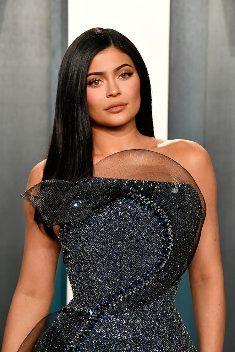Kylie Jenner attends the Vanity Fair Oscars party.