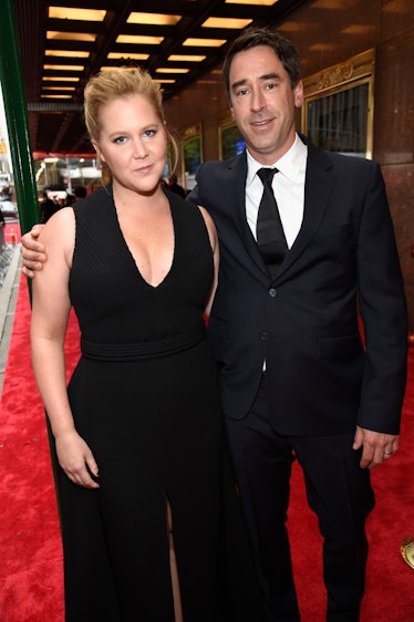 NEW YORK, NY - JUNE 10:  Amy Schumer and Chris Fischer attend the 72nd Annual Tony Awards at Radio C...