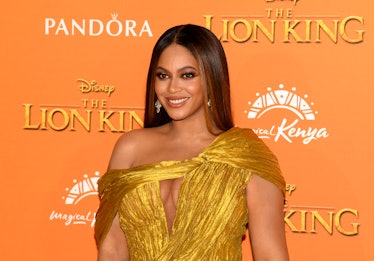 LONDON, ENGLAND - JULY 14:  Beyonce Knowles-Carter attends the European Premiere of Disney's "The Li...