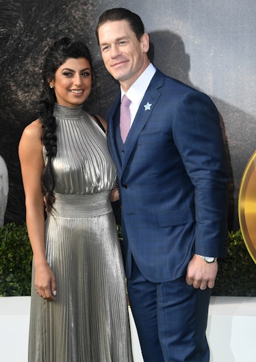WESTWOOD, CALIFORNIA - JANUARY 11: Shay Shariatzadeh and John Cena arrives at the Premiere Of Univer...