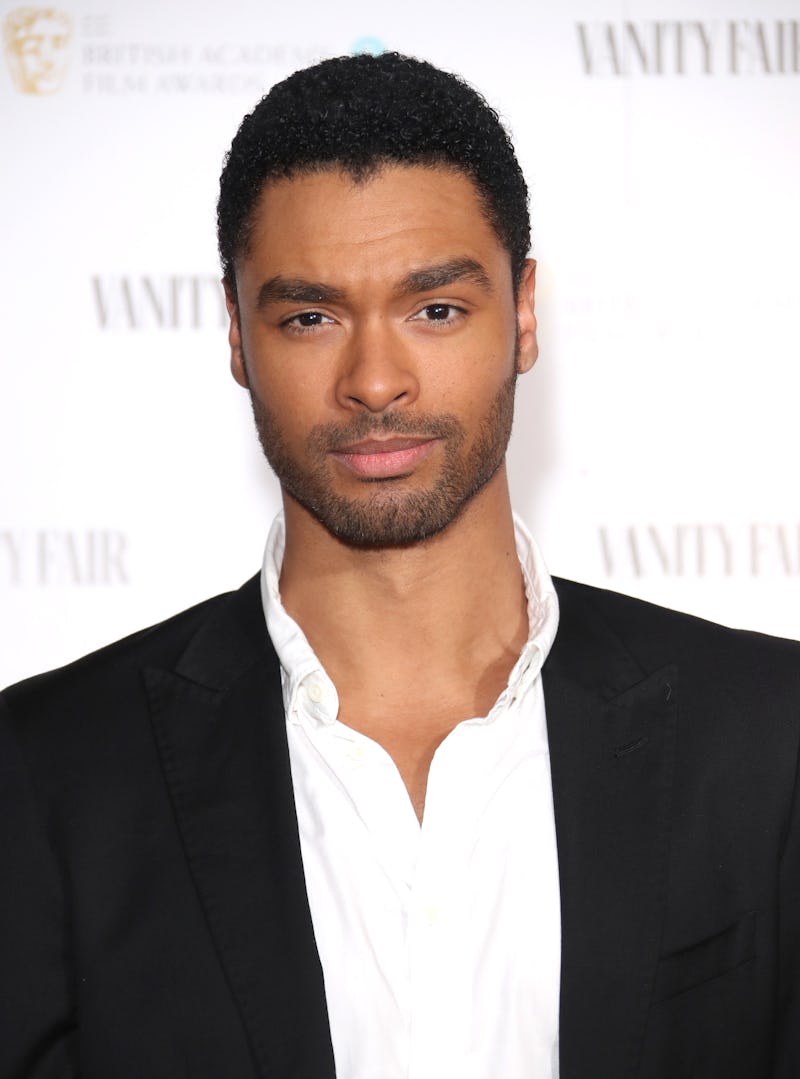 LONDON, ENGLAND - JANUARY 22: Regé-Jean Page attends the Vanity Fair EE Rising Star BAFTAs Pre Party at The Standard on January 22, 2020 in London, England. (Photo by Mike Marsland/WireImage)