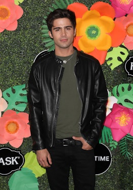 LOS ANGELES, CALIFORNIA - MAY 20: Actor Max Ehrich attends the Lifetime's Summer Luau at the W Los A...