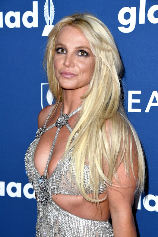 BEVERLY HILLS, CA - APRIL 12:  Honoree Britney Spears attends the 29th Annual GLAAD Media Awards at ...