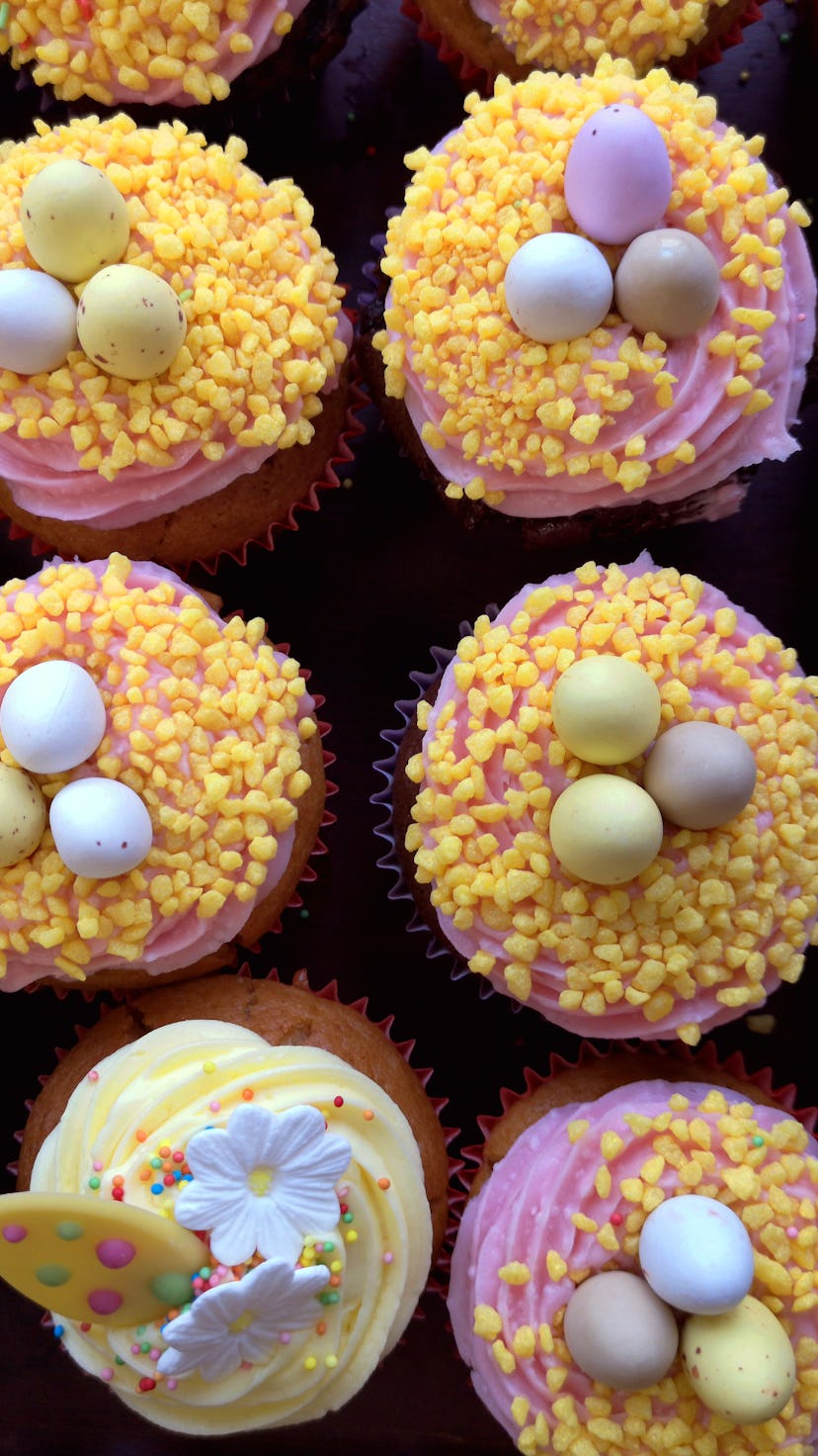 Easter cupcakes are easy to whip together.
