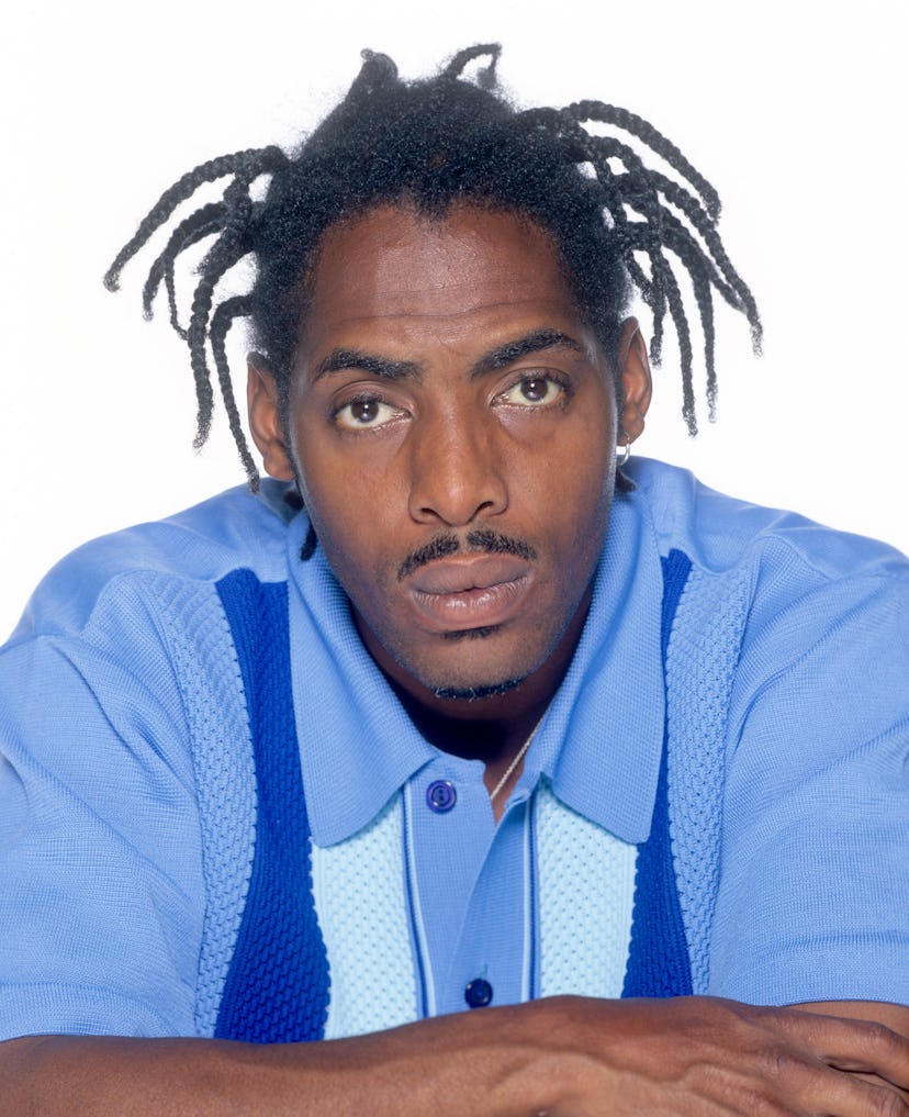 Coolio on 14.08.1997 in Köln / Cologne. (Photo by Fryderyk Gabowicz/picture alliance via Getty Image...