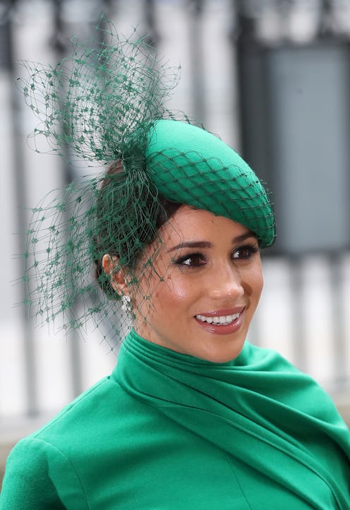 Meghan Markle at a royal event in 2020. Photo via Getty