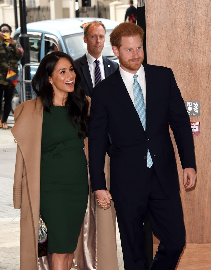 Meghan Markle and Prince Harry at WellChild Awards 2019.