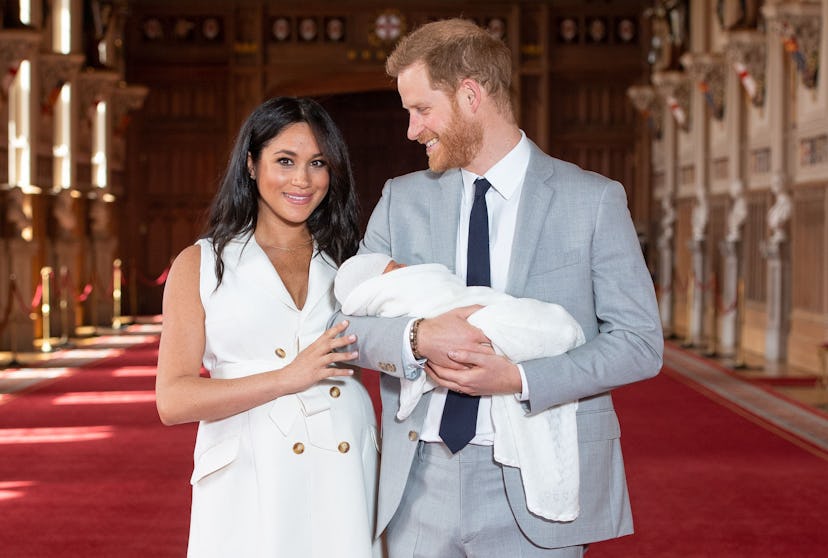 Meghan Markle gives birth to son Archie, May 2019.