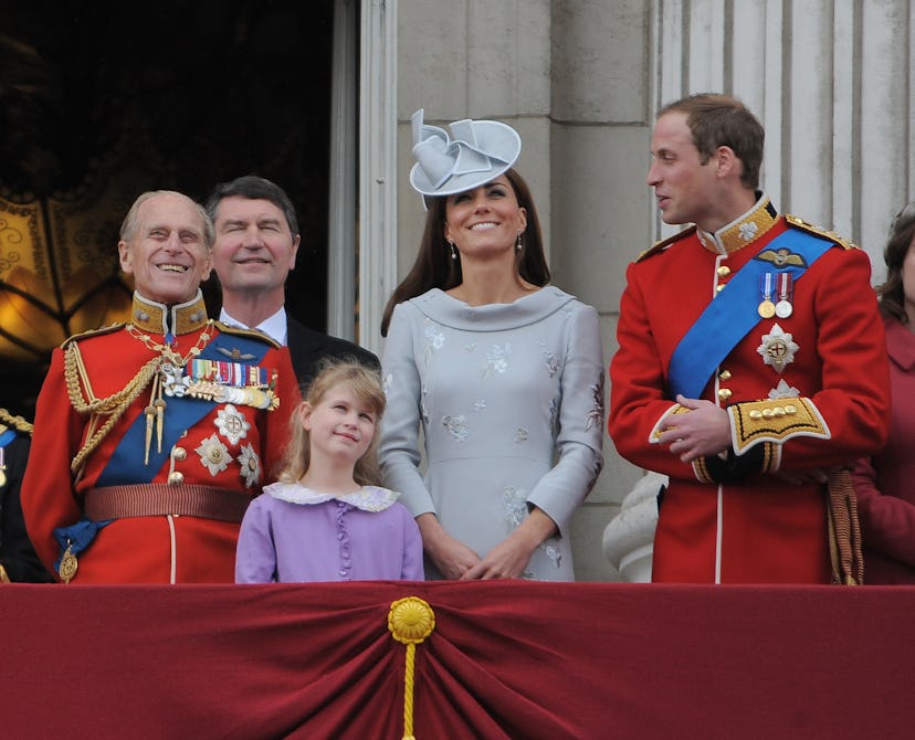 Prince Philip at Trooping The Colours. 