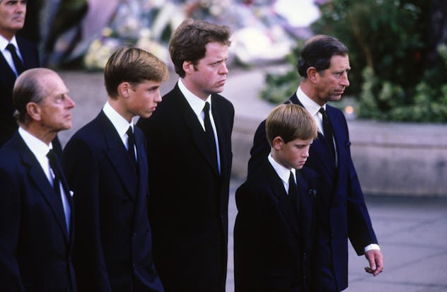 Princess Diana's funeral, 1997.