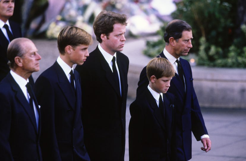Princess Diana's funeral, 1997.