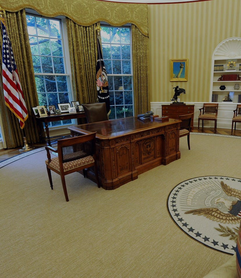 White House oval office. 
