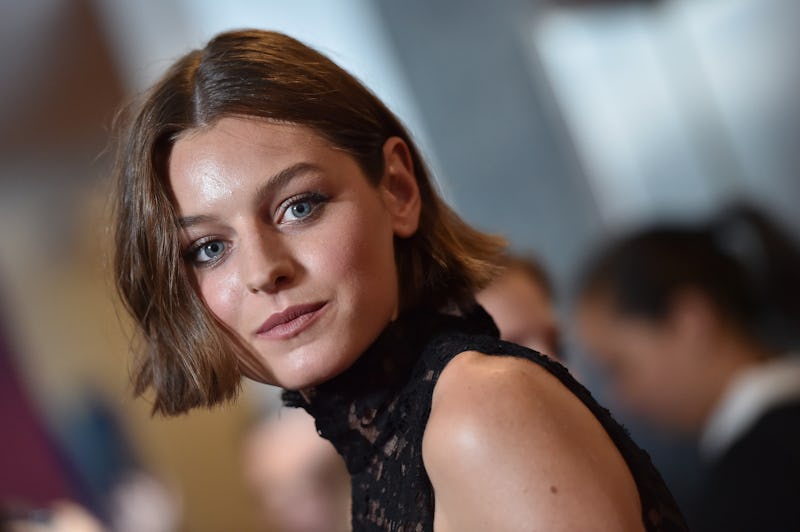 Emma Corrin at a 2019 event. Photo via Getty