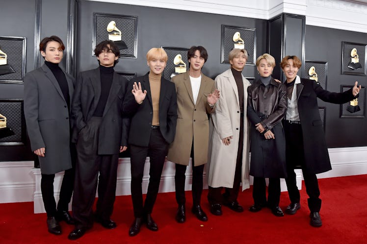 BTS at the Grammys
