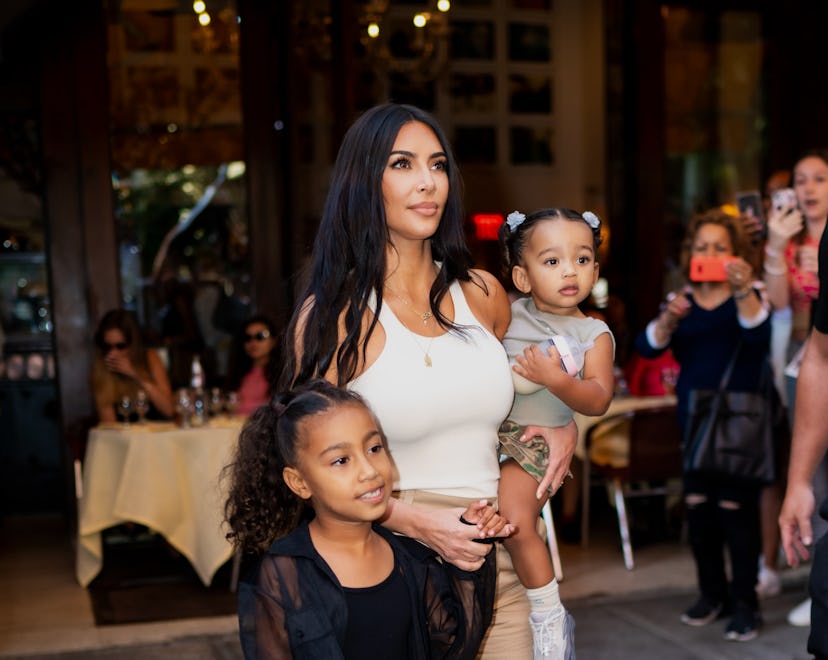 kim kardashian and children