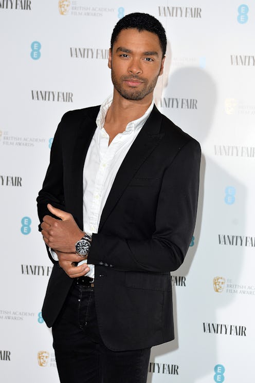 LONDON, ENGLAND - JANUARY 22: Regé-Jean Page attends the Vanity Fair EE Rising Star BAFTAs Pre Party...