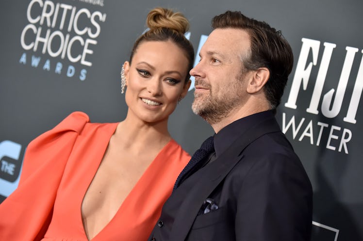 SANTA MONICA, CALIFORNIA - JANUARY 12: (L-R) Olivia Wilde and Jason Sudeikis attend the 25th Annual ...