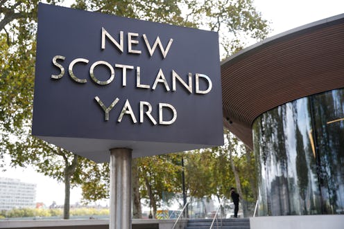 LONDON, ENGLAND - SEPTEMBER 25: A general view of Scotland Yard on September 25, 2020 in London, Eng...