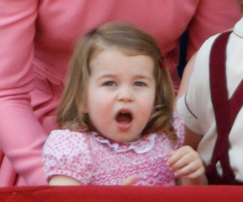 Princess Charlotte at the 2017 Trooping The Colours.