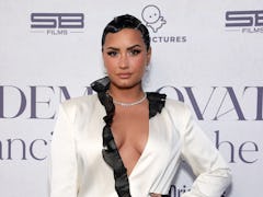 BEVERLY HILLS, CALIFORNIA - MARCH 22: Demi Lovato attends the OBB Premiere Event for YouTube Origina...