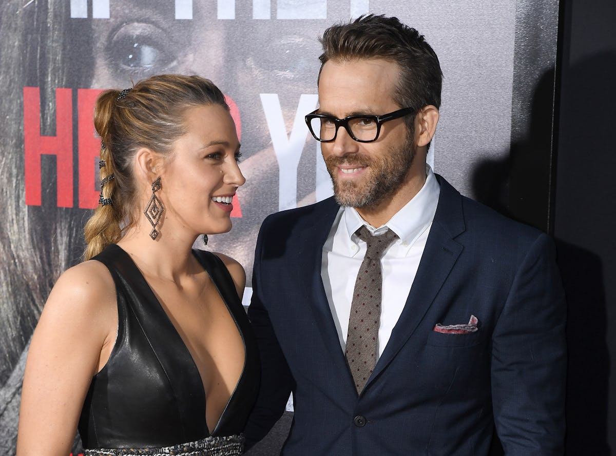 Blake Lively and Ryan Reynolds attend the Paramount Pictures premiere for 'A Quiet Place' at AMC Lin...