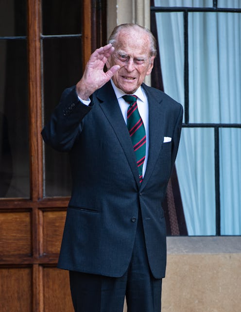 WINDSOR, ENGLAND - JULY 22: Prince Philip, Duke of Edinburgh during the transfer of the Colonel-in-C...