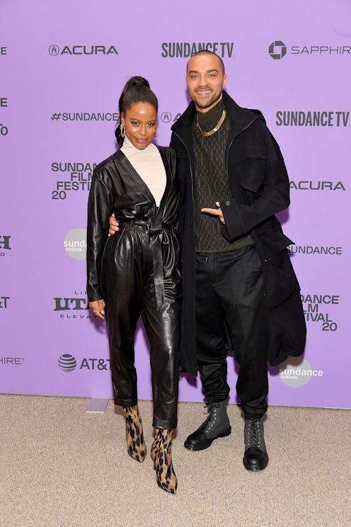 PARK CITY, UTAH - JANUARY 24: Taylour Paige and Jesse Williams attend the "Zola" premiere during the...