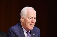 Senator John Cornyn (R-TX) speaks during the Senate Judiciary Committee on the fourth day of hearing...