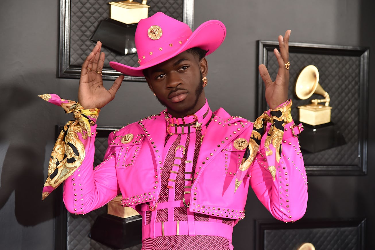 Lil Nas X attends the 62nd Annual Grammy Awards at Staples Center on January 26, 2020 in Los Angeles...