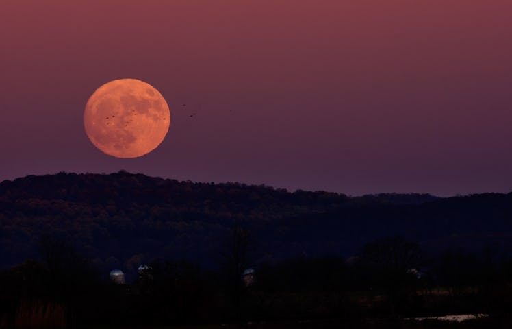 A supermoon happens when the full moon coincides with the moon's closest approach to Earth in its or...