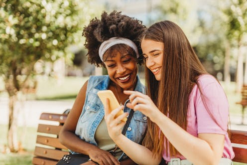 Best friends spending time together