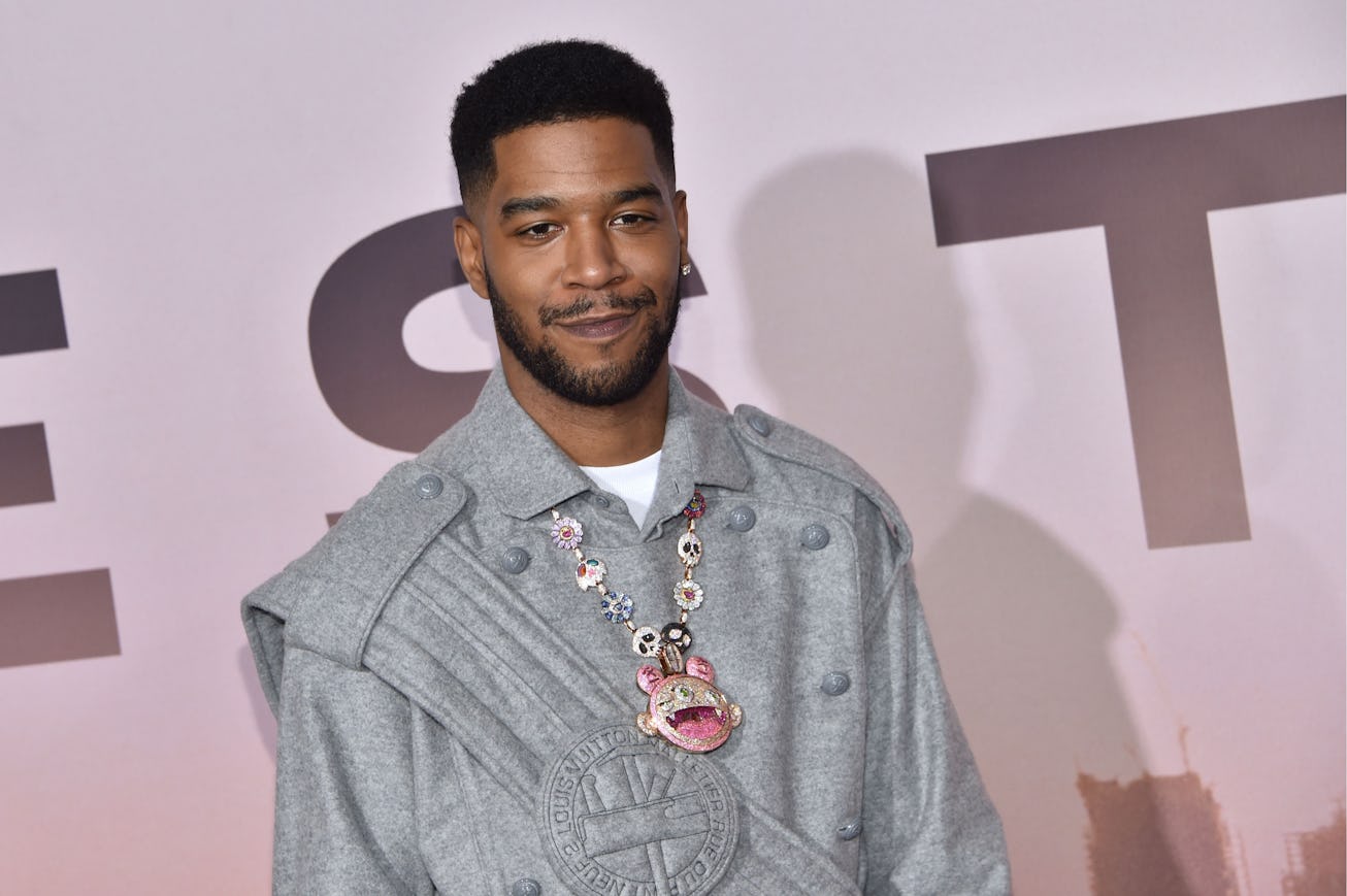 US rapper Kid Cudi arrives for the Los Angeles season three premiere of the HBO series "Westworld" a...