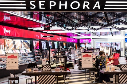 HONG KONG, CHINA - 2020/10/10: French multinational personal care and beauty retail brand Sephora st...