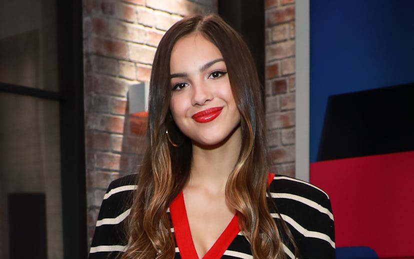 NEW YORK, NY - NOVEMBER 05: Olivia Rodrigo visit's People Now on November 5, 2019 in New York, Unite...