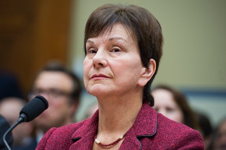 UNITED STATES - FEBRUARY 04: Janet Woodcock of the FDA, appears before a House Oversight and Governm...